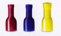 T.LUG PV1.5-7A หางปลาเสียบตัวแมีย รุ่น แบบหุ้มเต็ม  (สีแดง)