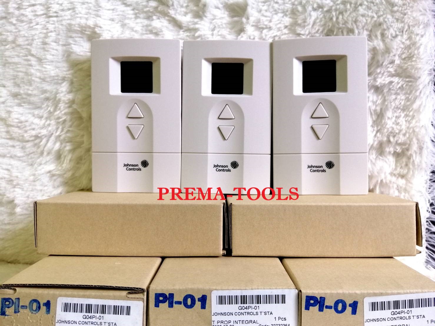 JOHNSON CONTROL PI-01 DIGITAL THERMO CONTROL 24VAC เทอร์โม 