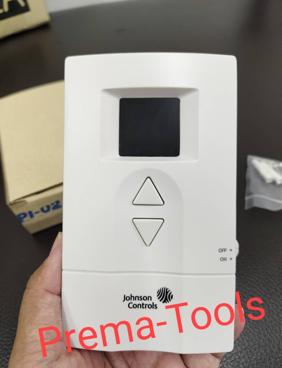 JOHNSON CONTROLS PI-02 DIGITAL THERMO CONTROL 24VAC เทอร์โม