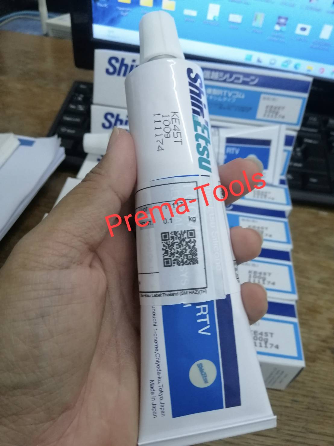 SHIN-ETSU KE45W ซิลิโคน RTV 100g