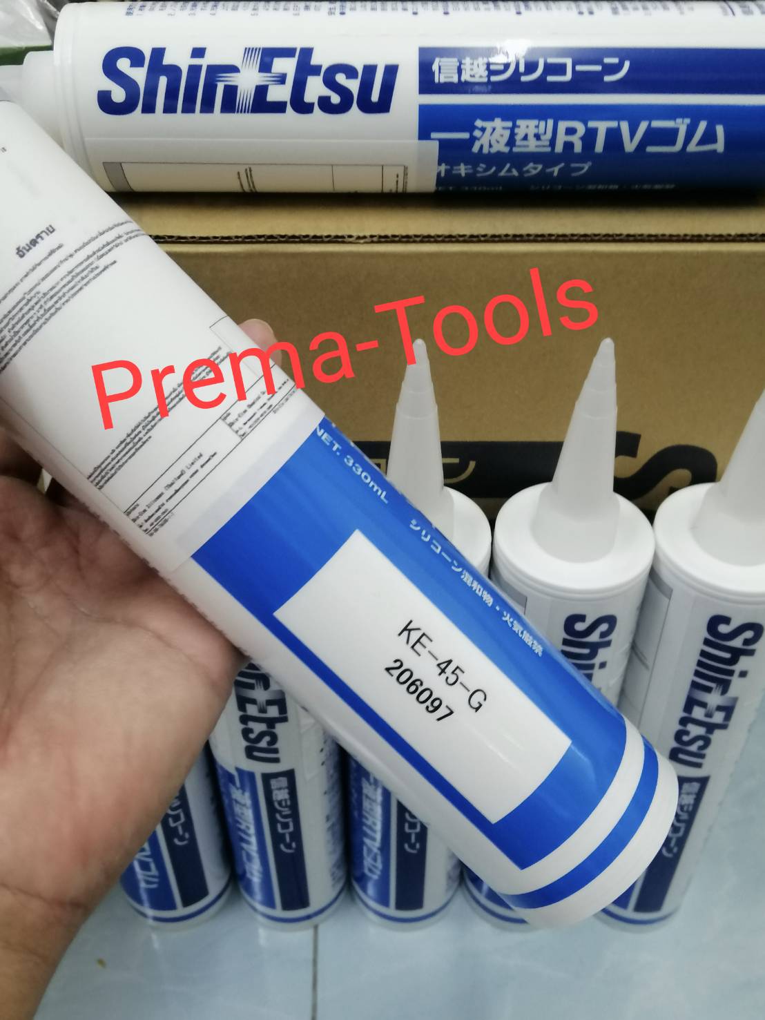 SHIN-ETSU KE45G ซิลิโคน RTV 300g สีเทา แท้ 100%