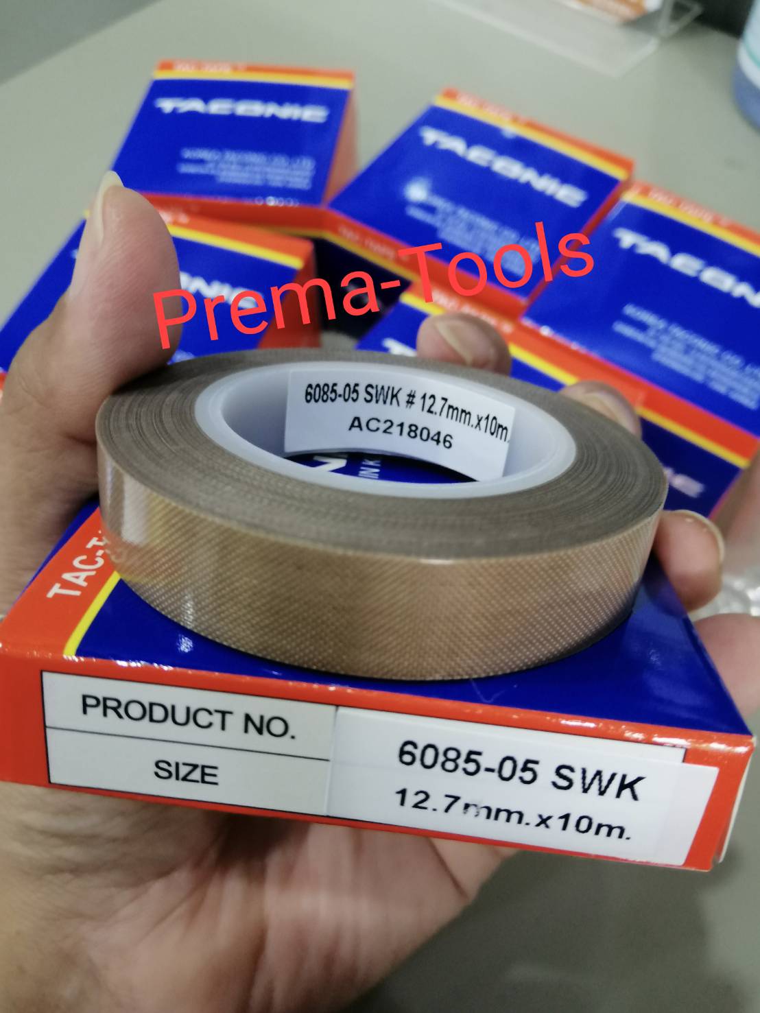 TACONIC TAPE เทปทนความร้อน 6085-05SWK (อุณหภูมิ -73-260C)