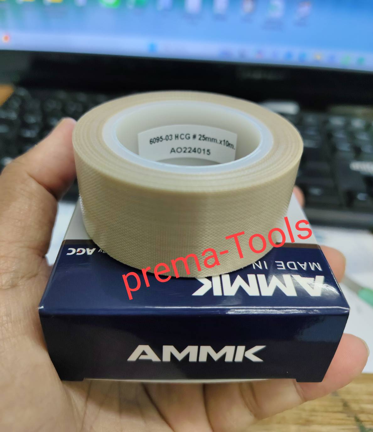 AMMK TAPE เทปทนความร้อน 6095-05SWK (-70 - 260C)