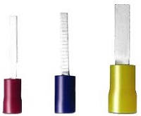 T.LUG PIN210FB หางปลาเสียบก้านไม้ขีด แบนหุ้ม (สีแดง)
