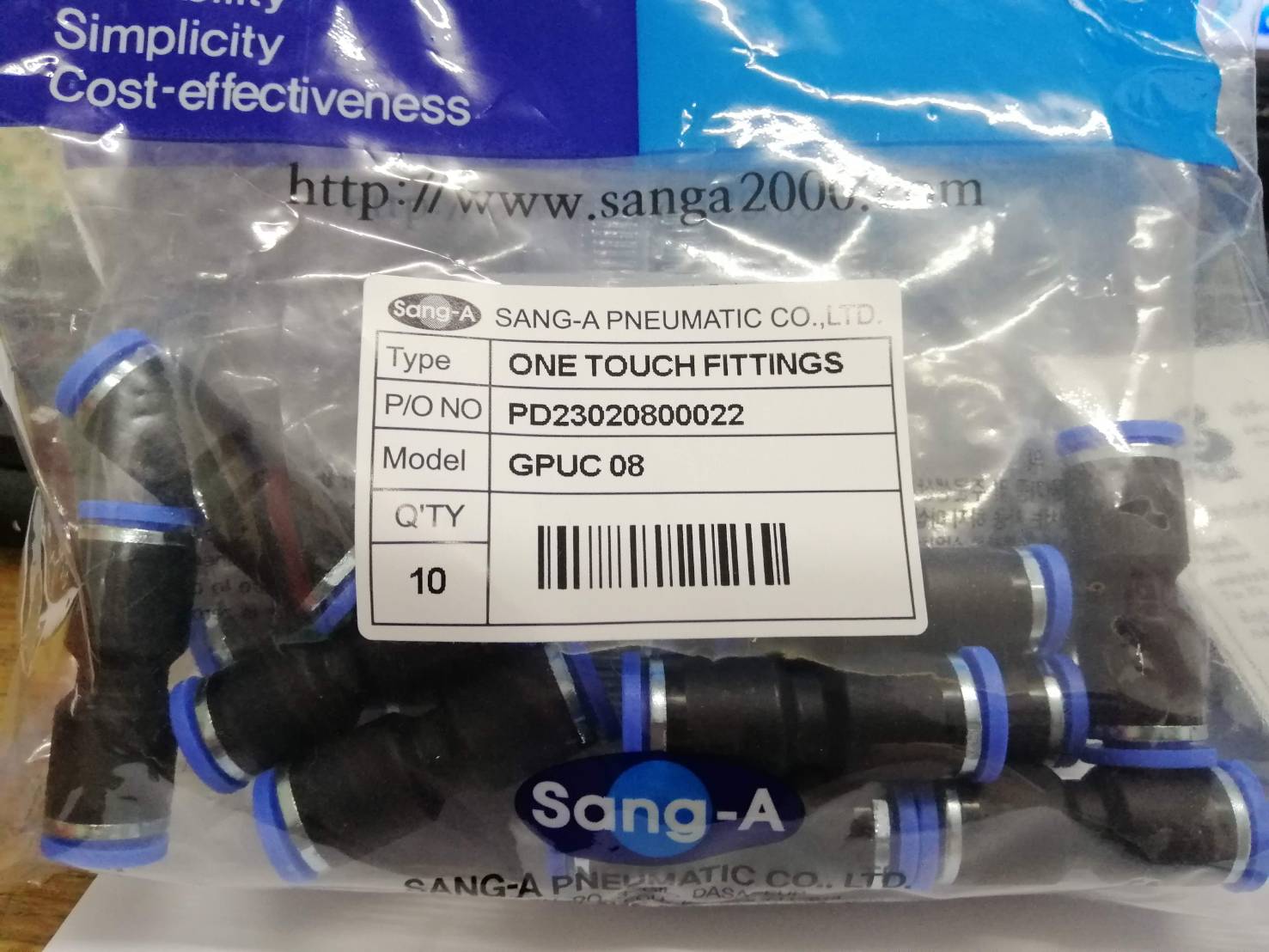 SANG-A ข้อต่อตรง SOCKET, COUPLING