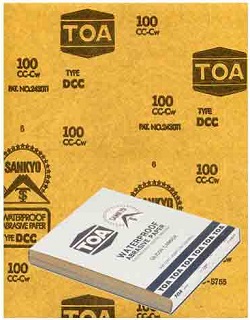 SAND PAPER กระดาษทราย ขัดเหล็ก TOA 9