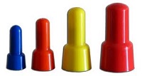T.LUG No.33 หัวต่อสายหุ้มรูปหมวก แบบสี (18-14AWG) สีส้ม