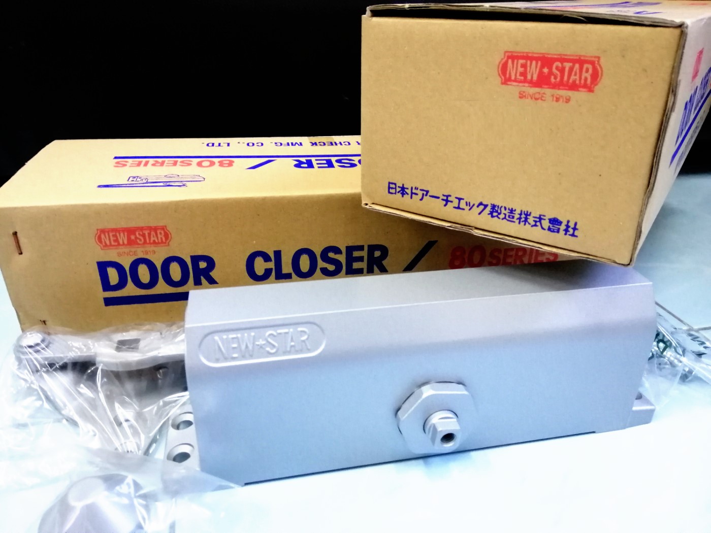 NEWSTAR P-85 โช๊คอัพประตู DOOR CLOSER แบบไม่ตั้งค้าง แขนขนาน