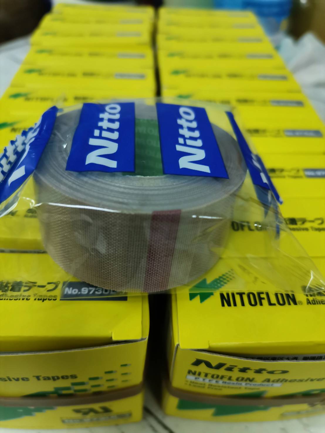 NITTO TAPE เทปทนความร้อน 973UL-S หนา 0.13มม.260C